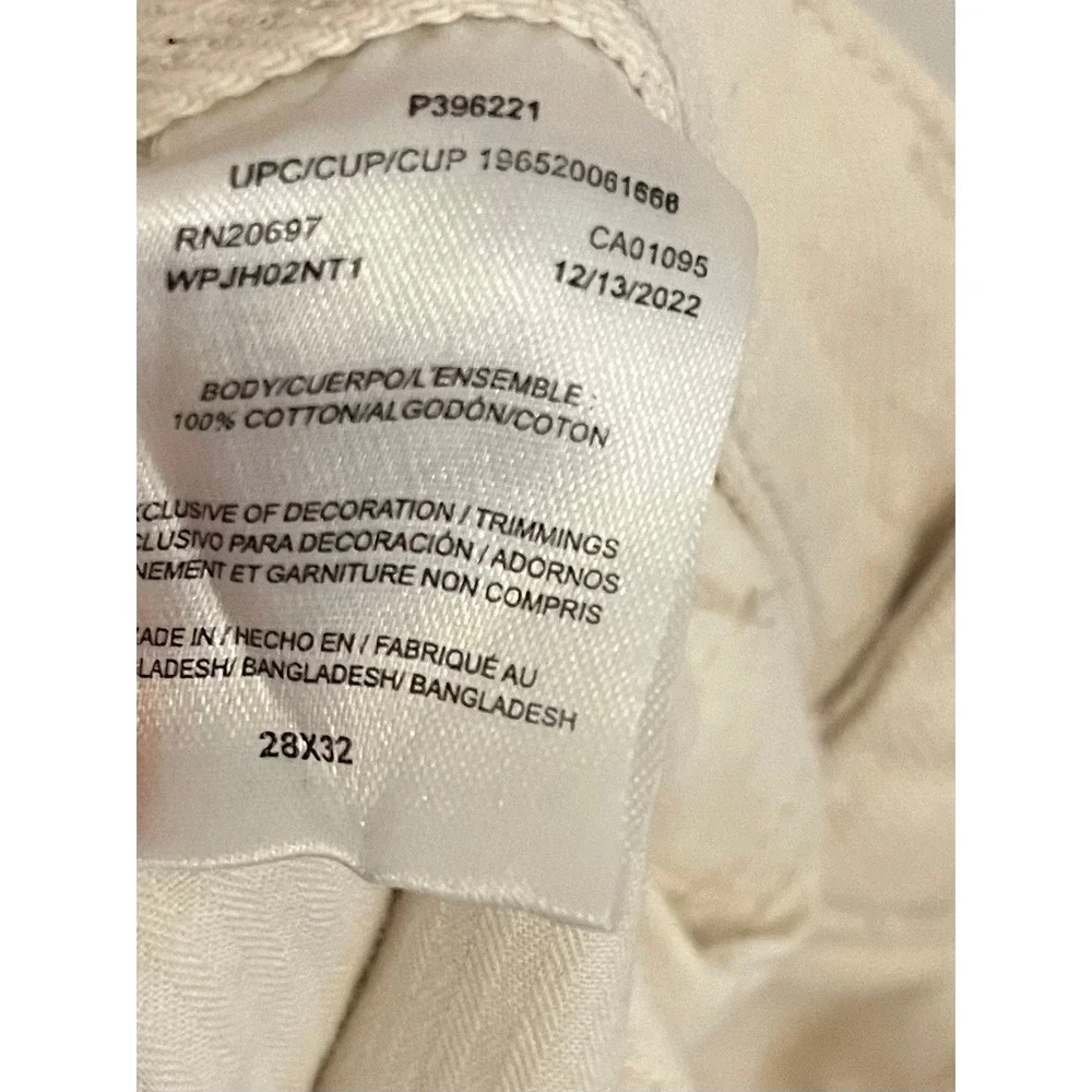 Dickies Skateboarding Jake Hayes Relaxed Fit Denim Pants Cream‎ Off White